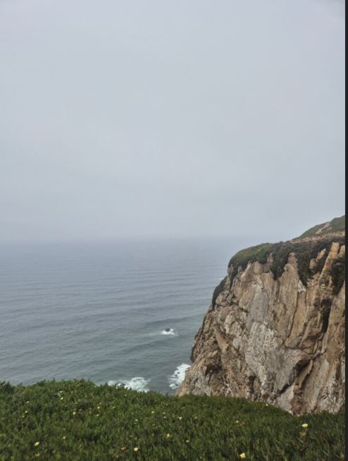 🌊 Seaside Experience: Cascais & Cabo da Roca Day Trip Highlights (2025) 12 Rocky cliff overlooking ocean at Cabo da Roca.