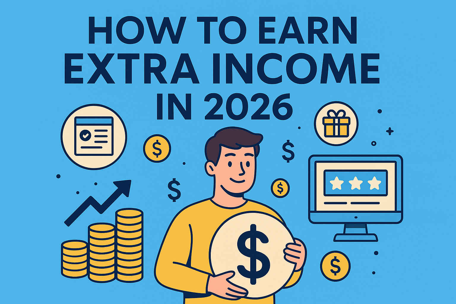 How to Earn Extra Income in 2026 – Extra Income, Random Sites, Stuff & Surprises