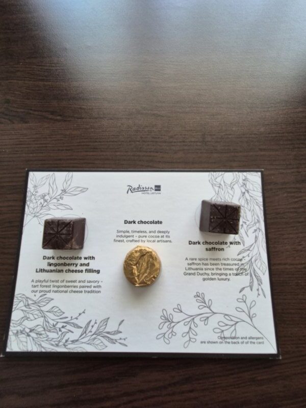 Radisson Blu Hotel Lietuva Easter stay review 2026 9 Chocolate surprise