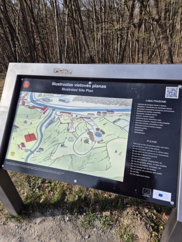 Map for Three Crosses Hill