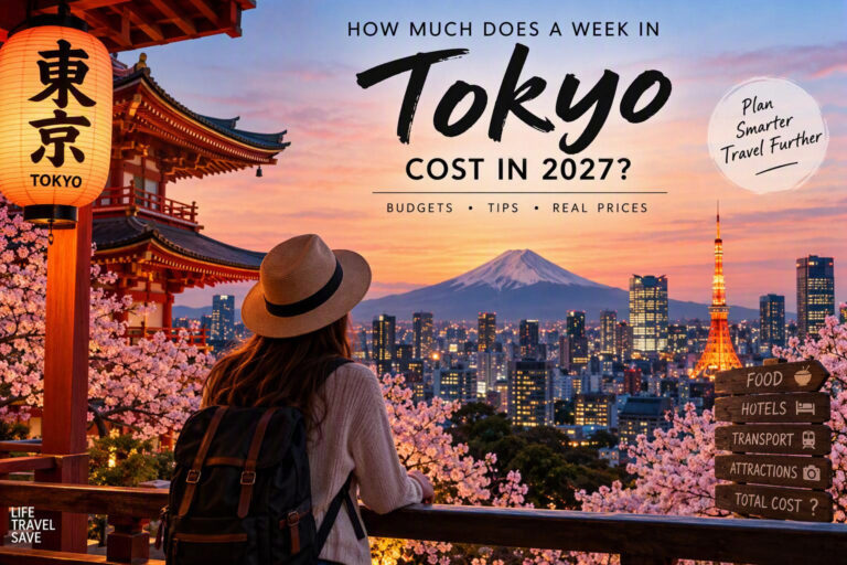 Tokyo travel budget guide for one week in 2027